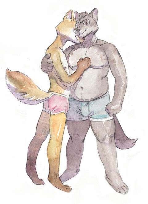 Traditional Example Full Color Hug
